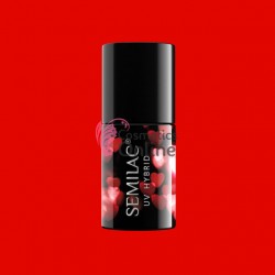 Oja UV Semilac 317 rosie Neon Red 7 ml